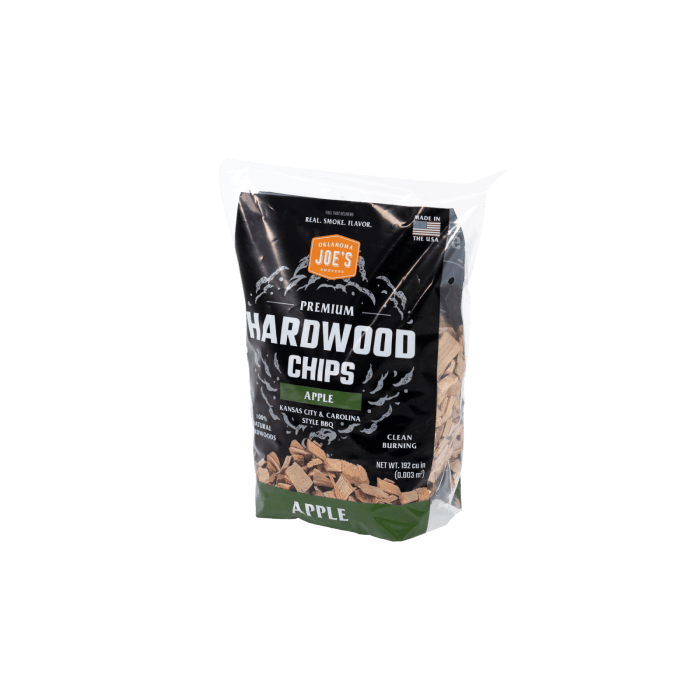 Oklahoma Joe Oklahoma Joe Apple Wood Chips (192 cu in bag) - OJ2250266 OJ2250266 Barbecue Accessories 047362502667