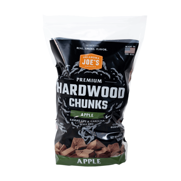 Oklahoma Joe Oklahoma Joe Apple Wood Chunks (432 cu. in. bag) - OJ2250270 OJ2250270 Barbecue Accessories 047362502704