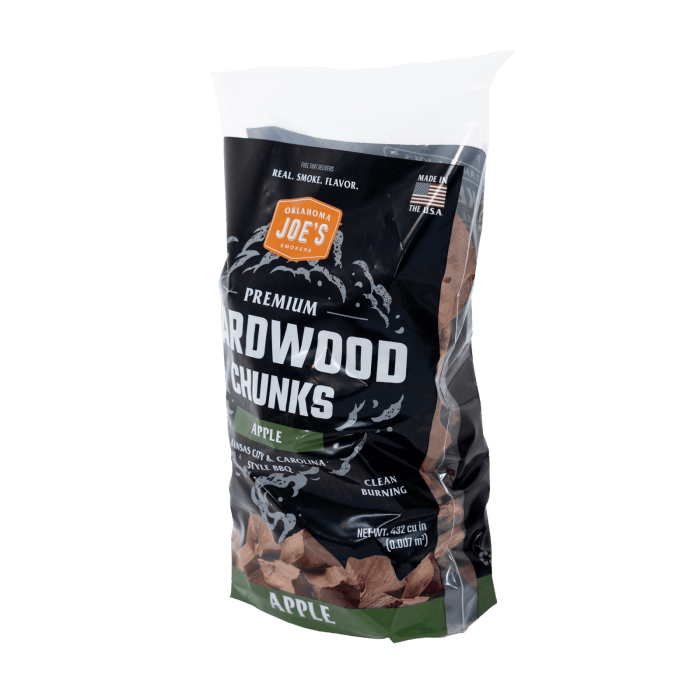 Oklahoma Joe Oklahoma Joe Apple Wood Chunks (432 cu. in. bag) - OJ2250270 OJ2250270 Barbecue Accessories 047362502704