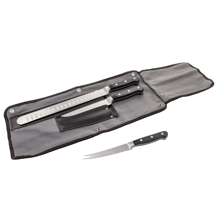 Oklahoma Joe Oklahoma Joe Blacksmith 3-Piece Knife Set - OJ2260041 OJ2260041 Barbecue Accessories 047362600417