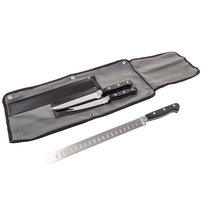 Oklahoma Joe Oklahoma Joe Blacksmith 3-Piece Knife Set - OJ2260041 OJ2260041 Barbecue Accessories 047362600417