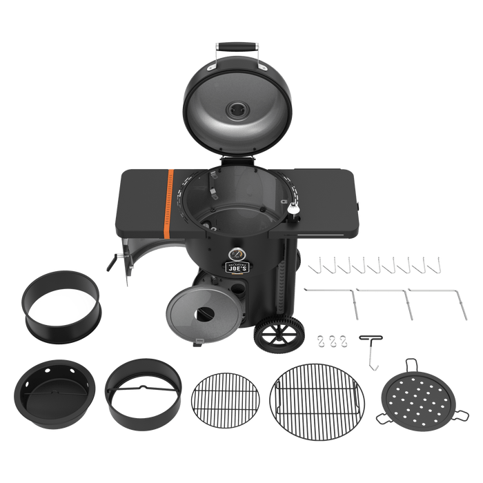 Oklahoma Joe Oklahoma Joe Bronco Drum Smoker & Grill 25203121 Barbecue Finished - Charcoal 099143031217