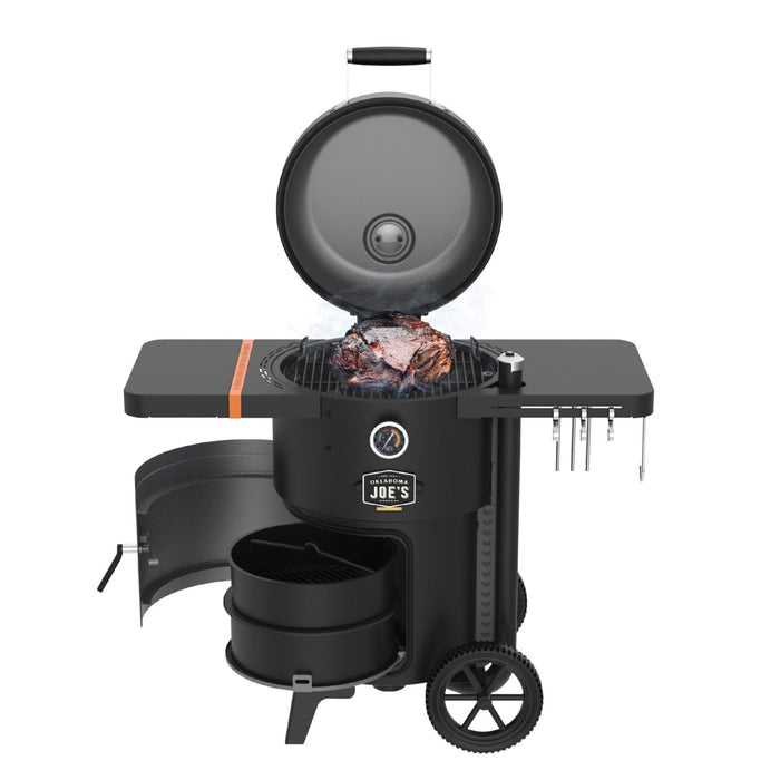 Oklahoma Joe Oklahoma Joe Bronco Drum Smoker & Grill 25203121 Barbecue Finished - Charcoal 099143031217