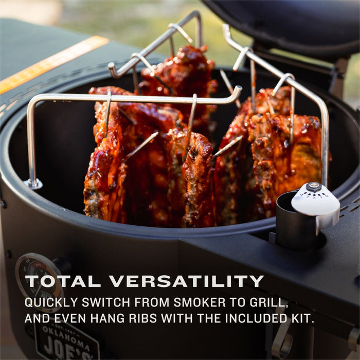 Oklahoma Joe Oklahoma Joe Bronco Drum Smoker & Grill 25203121 Barbecue Finished - Charcoal 099143031217