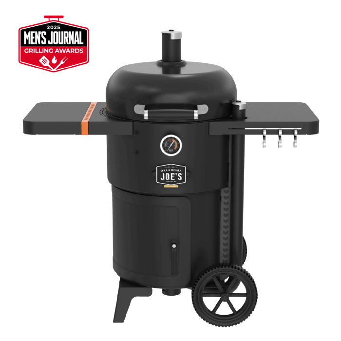 Oklahoma Joe Oklahoma Joe Bronco Drum Smoker & Grill 25203121 Barbecue Finished - Charcoal 099143031217