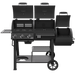 Oklahoma Joe Oklahoma Joe Canyon Combo Charcoal/Gas Smoker & Grill 25205101 Barbecue Finished - Charcoal 099143051024