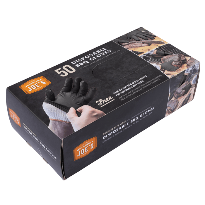 Oklahoma Joe Oklahoma Joe Disposable BBQ Gloves - OJ2260049 OJ2260049 Barbecue Accessories 047362600493
