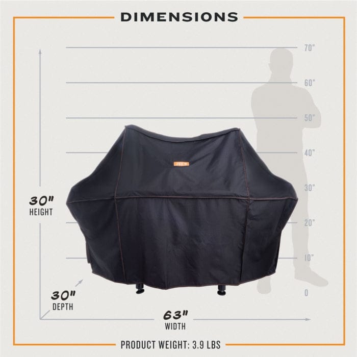 Oklahoma Joe Oklahoma Joe Firecraft Series Barrel Cover - OJ2250132 OJ2250132 Barbecue Accessories 047362501325