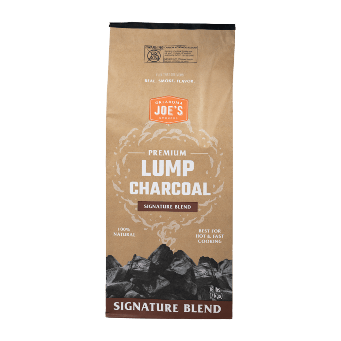 Oklahoma Joe Oklahoma Joe Hardwood Lump Charcoal (16 lb bag) - OJ2250267 OJ2250267 Barbecue Accessories 047362502674