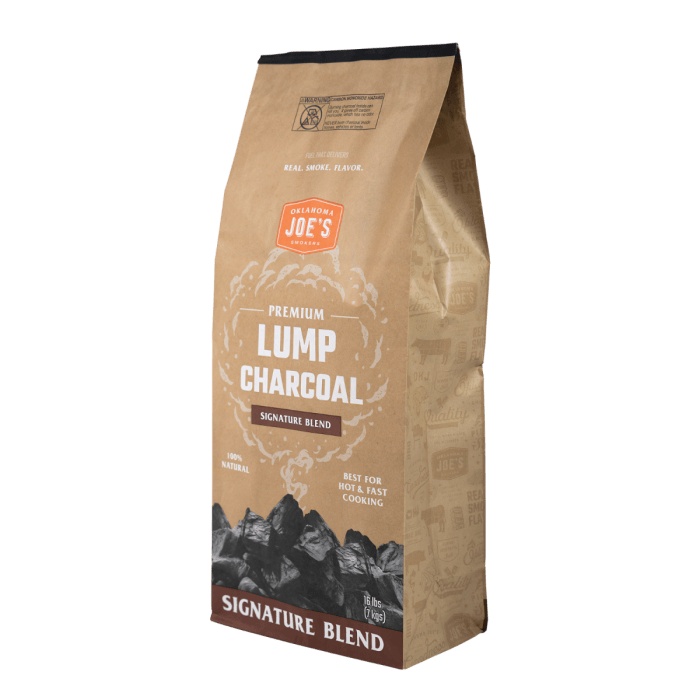 Oklahoma Joe Oklahoma Joe Hardwood Lump Charcoal (16 lb bag) - OJ2250267 OJ2250267 Barbecue Accessories 047362502674