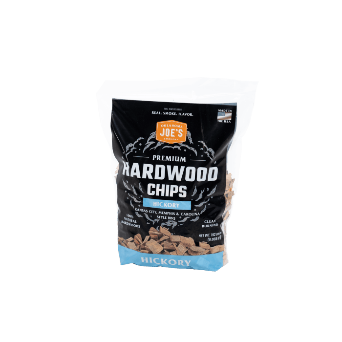 Oklahoma Joe Oklahoma Joe Hickory Wood Chips (192 cu. in. bag) - OJ2250264 OJ2250264 Barbecue Accessories 047362502643