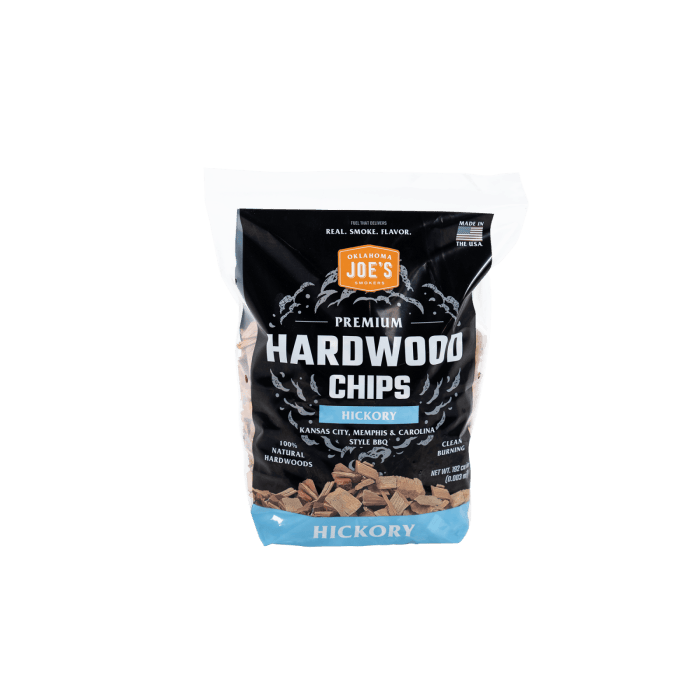 Oklahoma Joe Oklahoma Joe Hickory Wood Chips (192 cu. in. bag) - OJ2250264 OJ2250264 Barbecue Accessories 047362502643