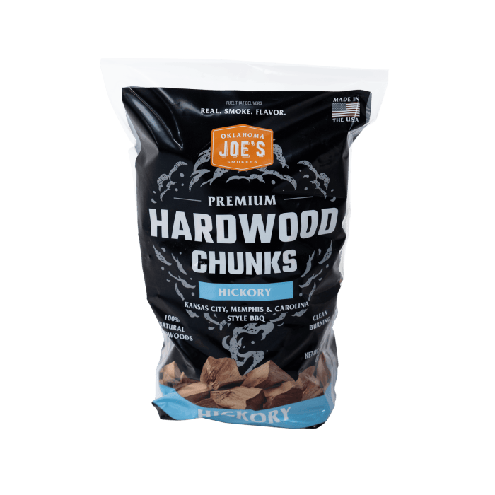 Oklahoma Joe Oklahoma Joe Hickory Wood Chunks (432 cu. in. bag) - OJ2250268 OJ2250268 Barbecue Accessories 047362502681