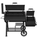 Oklahoma Joe Oklahoma Joe Highland DLX Offset Smoker/Grill 24203002 Barbecue Finished - Charcoal 099143030029