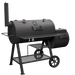 Oklahoma Joe Oklahoma Joe Highland DLX Offset Smoker/Grill 24203002 Barbecue Finished - Charcoal 099143030029