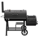Oklahoma Joe Oklahoma Joe Highland DLX Offset Smoker/Grill 24203002 Barbecue Finished - Charcoal 099143030029