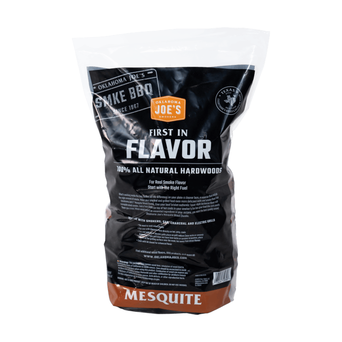 Oklahoma Joe Oklahoma Joe Mesquite Wood Chunks (432 cu. in. bag) - OJ2250269 OJ2250269 Barbecue Accessories 047362502698