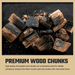Oklahoma Joe Oklahoma Joe Mesquite Wood Chunks (432 cu. in. bag) - OJ2250269 OJ2250269 Barbecue Accessories 047362502698
