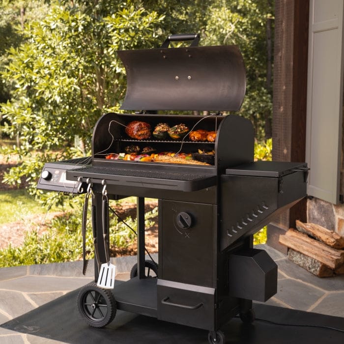 Oklahoma Joe Oklahoma Joe Tahoma 900 Auto-Feed Charcoal Smoker & Grill w/ Wi-Fi 25205102 Barbecue Finished - Charcoal 099143051031