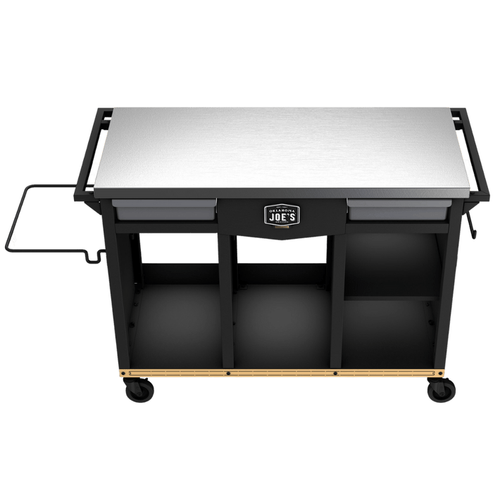 Oklahoma Joe Oklahoma Joe Workstation DLX Prep & Storage Cart - OJ2260035 OJ2260035 Barbecue Accessories 047362600356