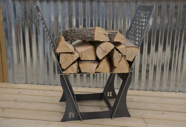 Oven Brothers Oven Brothers Firewood Storage Rack - OBFSR OBFSR Barbecue Accessories
