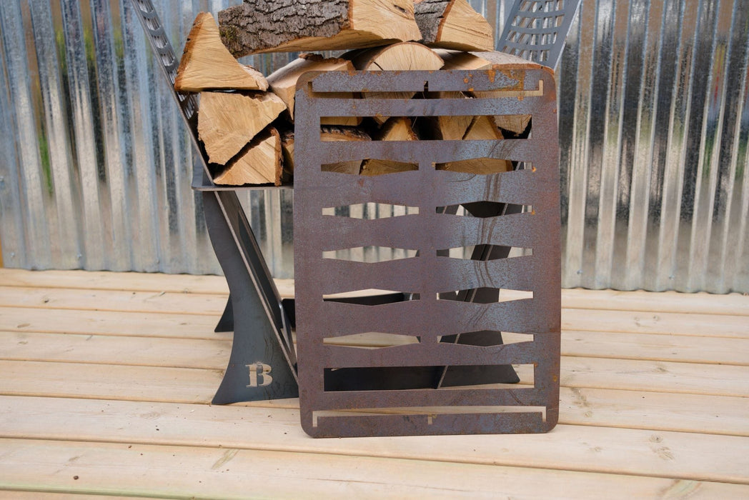 Oven Brothers Oven Brothers Firewood Storage Rack - WOODRACK WOODRACK Barbecue Accessories