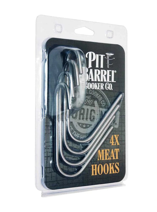Pit Barrel Pit Barrel Stainless Steel Hooks (4 Pack) - AC1006F AC1006F Barbecue Accessories 857212003530