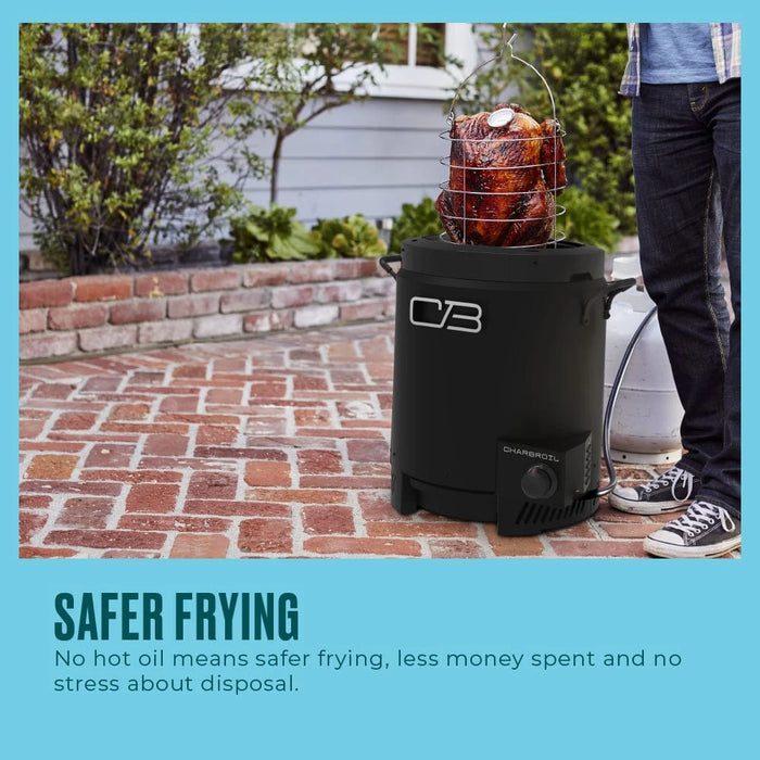 Pit Boss Charbroil The Big Easy Outdoor Air Fryer 24102165 Barbecue Finished - Gas