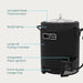 Pit Boss Charbroil The Big Easy Outdoor Air Fryer 24102165 Barbecue Finished - Gas