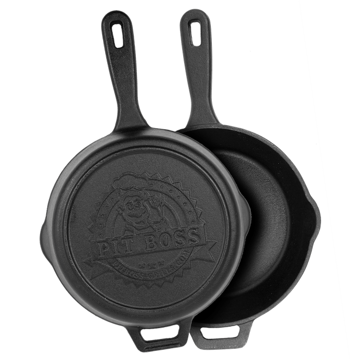 Pit Boss Pit Boss 12" Cast Iron Deep Skillet w/ Lid - 40261 40261 Barbecue Accessories 684678402610