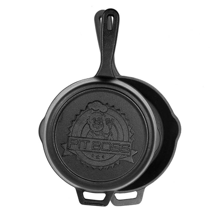 Pit Boss Pit Boss 14" Cast Iron Deep Skillet With Lid - 40262 40262 Barbecue Accessories 684678402627
