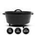 Pit Boss Pit Boss 14" Cast Iron Dutch Oven - 40256 40256 Barbecue Accessories 684678402566