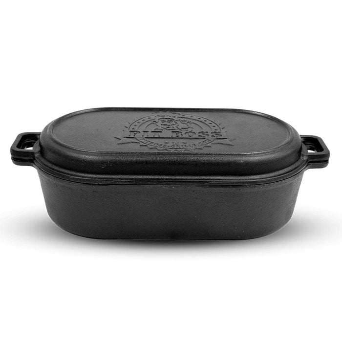 Pit Boss Pit Boss 6QT Cast Iron Roaster with Lid - 40263 40263 Barbecue Accessories 684678402634