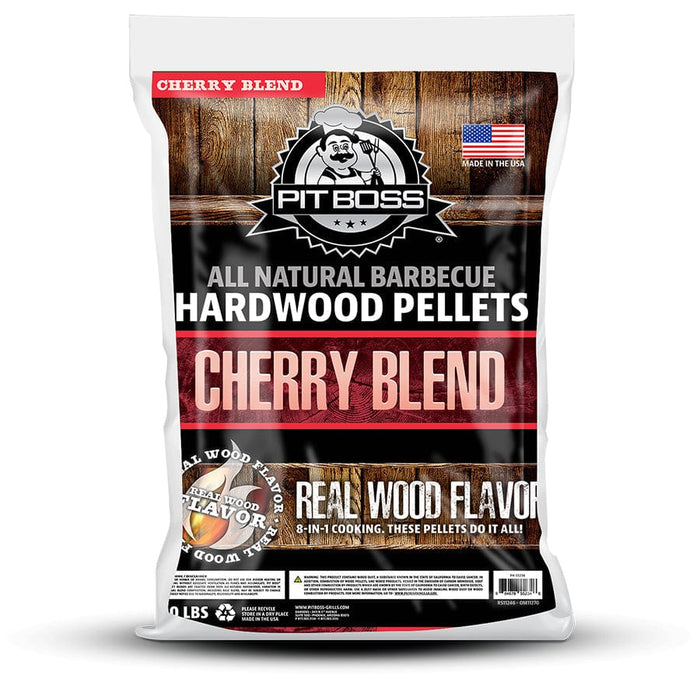 Pit Boss Pit Boss Cherry Blend Hardwood Pellets (20 lb) - 55234 55234 Barbecue Accessories 684678552346