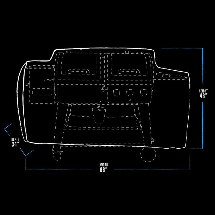 Pit Boss Pit Boss Grill Cover (1230 Combo) - 30870 30870 Barbecue Accessories 684678308707