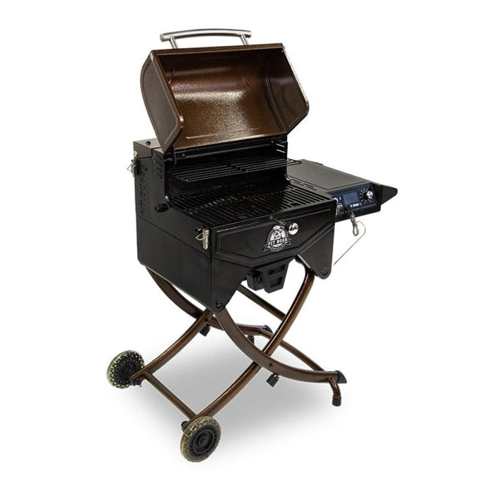 Pit Boss Pit Boss Mahogany 260 Portable Wood Pellet Grill 10559 Barbecue Finished - Gas 684678105597