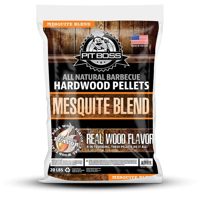 Pit Boss Pit Boss Mesquite Blend Hardwood Pellets (20 lb) - 55238 55238 Barbecue Accessories 684678552384