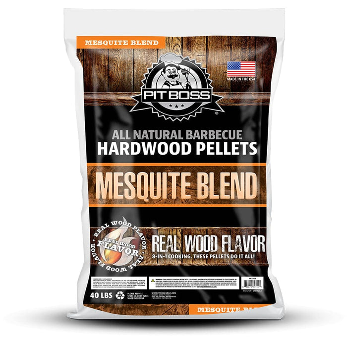 Pit Boss Pit Boss Mesquite Blend Hardwood Pellets (40 lb) - 55438 55438 Barbecue Accessories - Pellet 684678043547