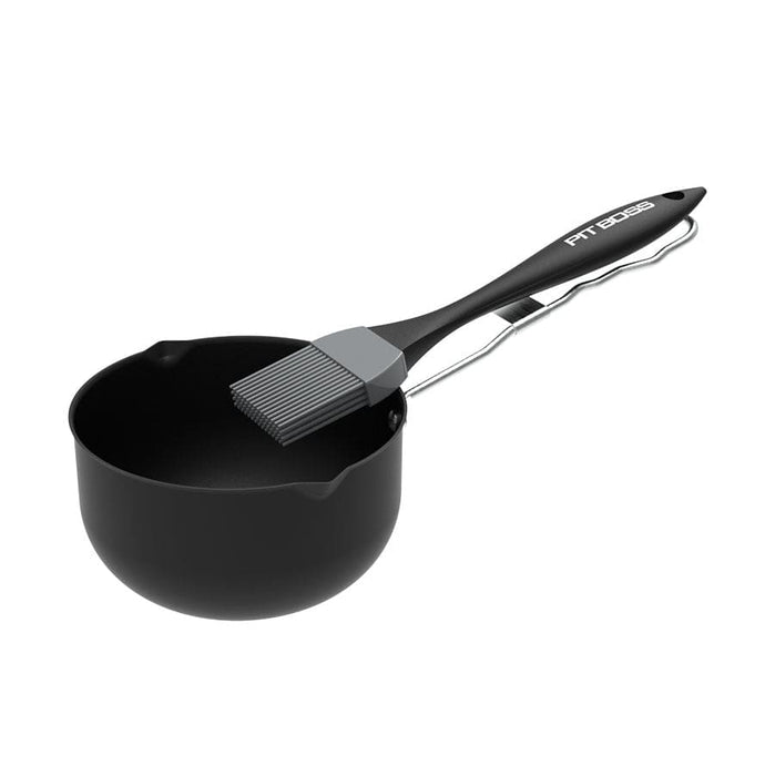 Pit Boss Pit Boss Non-Stick Sauce Pot & Basting Brush Set - 67267 67267 Barbecue Accessories 684678104613