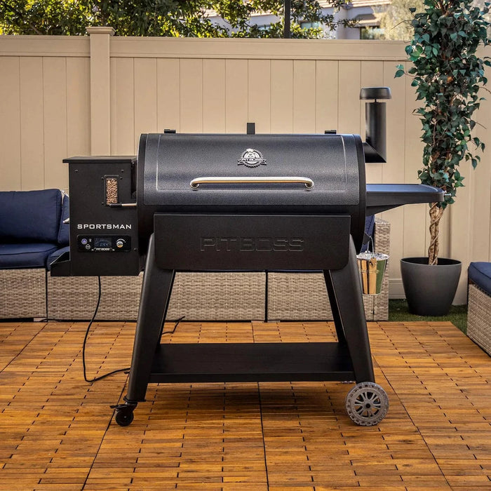 Pit Boss Pit Boss Sportsman 1100 Pellet Grill With Wi-Fi 11107 Barbecue Finished - Pellet 684678111079