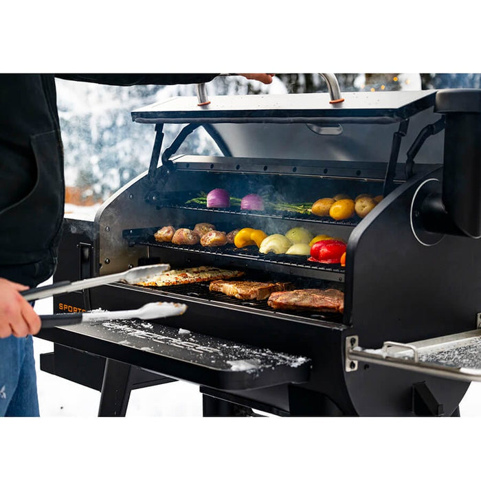 Pit Boss Pit Boss Sportsman 1600 Wood Pellet Grill 11014 Barbecue Finished - Pellet 684678110140