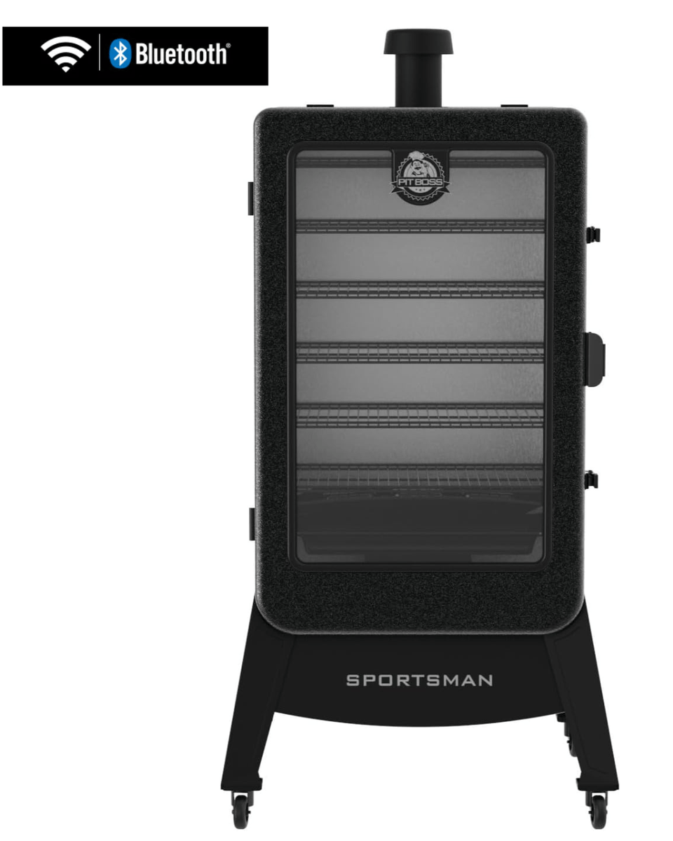 Pit Boss Sportsman Gray 7-Series Wood Pellet Vertical Smoker