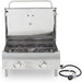 Pit Boss Pit Boss Stainless Steel 2-Burner Gas Grill 75275 Barbecue Finished - Pellet 684678483008