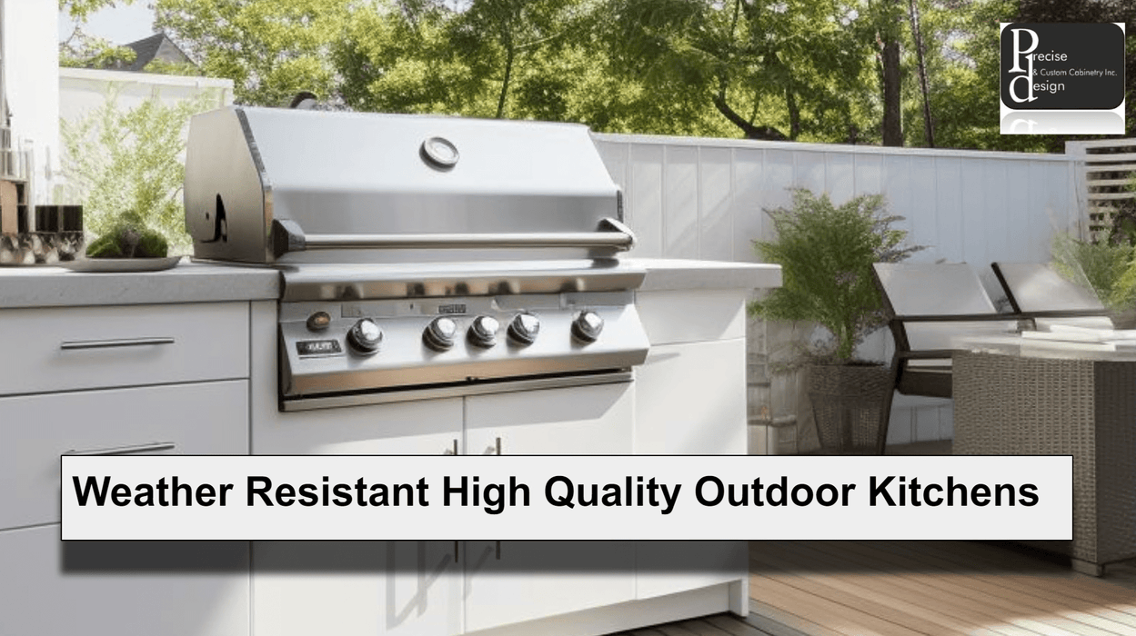 Precise Design And Cabinetry Inc. Precise Design Cabinetry - 1 Door 1 drawer Cabinet (21" Hinged Right) PDC-B21R Barbecue Finished - Gas