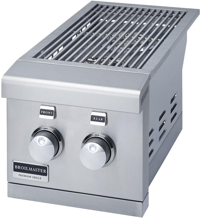 Primo Primo 12" Stainless Steel Natural Gas Double Side Slide-in Burner - BSABF12N BSABF12N Barbecue Finished - Gas