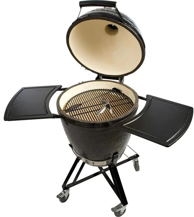 Primo Primo 22" Round All-In-One Ceramic Kamado Egg Charcoal Grill PGCRC Barbecue Finished - Charcoal