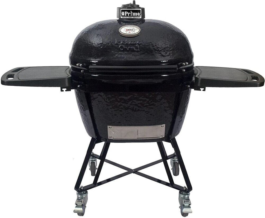 Primo Primo 28" Oval X-Large All-In-One Ceramic Kamado Egg Charcoal Grill PGCXLC Barbecue Finished - Charcoal