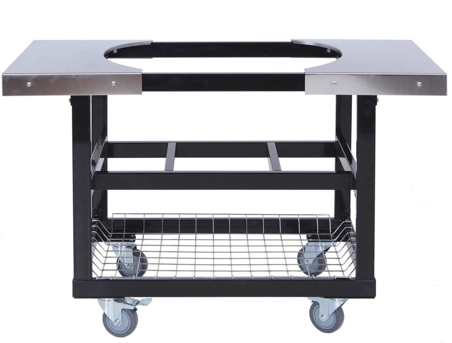 Primo Primo Cart with Basket and Stainless Steel Side Shelves for Oval LG 300 and XL 400 Grills - PG00370 PG00370 Barbecue Accessories