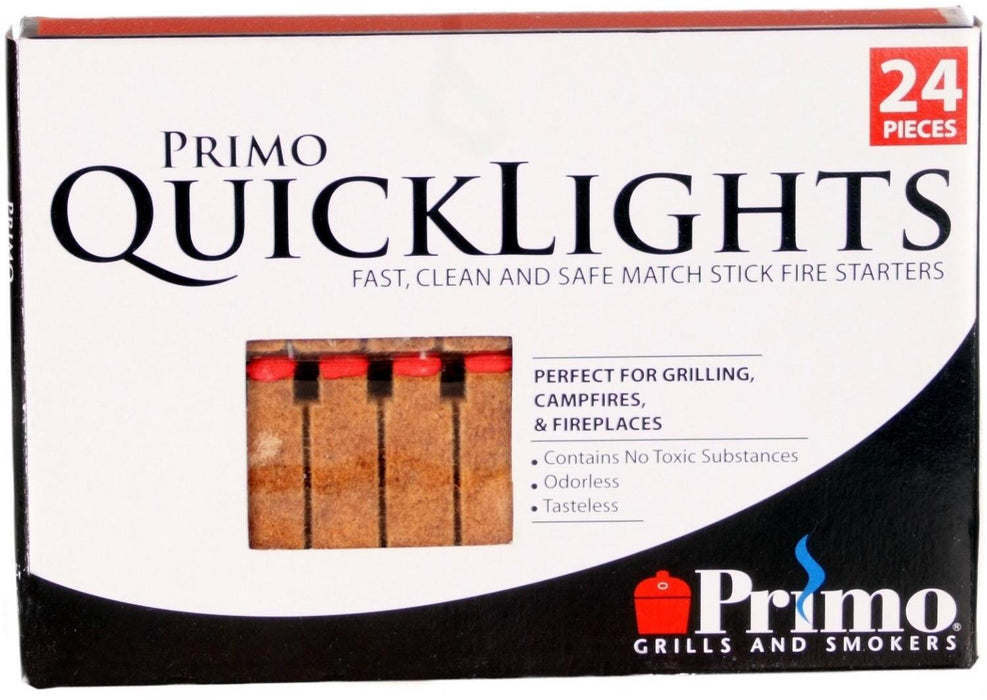 Primo Primo Quick Lights Firestarters - 24-Piece Box -  PG00609 PG00609 Barbecue Accessories