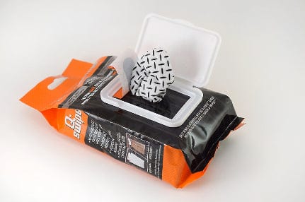 Proud Grill Company Q-Swiper BBQ Grill Cleaning Wipes (40 count) 2400C Barbecue Accessories